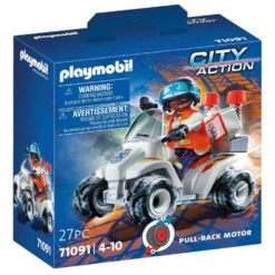 PLAYMOBIL City Life Reddingsdienst Speed Quad 71091