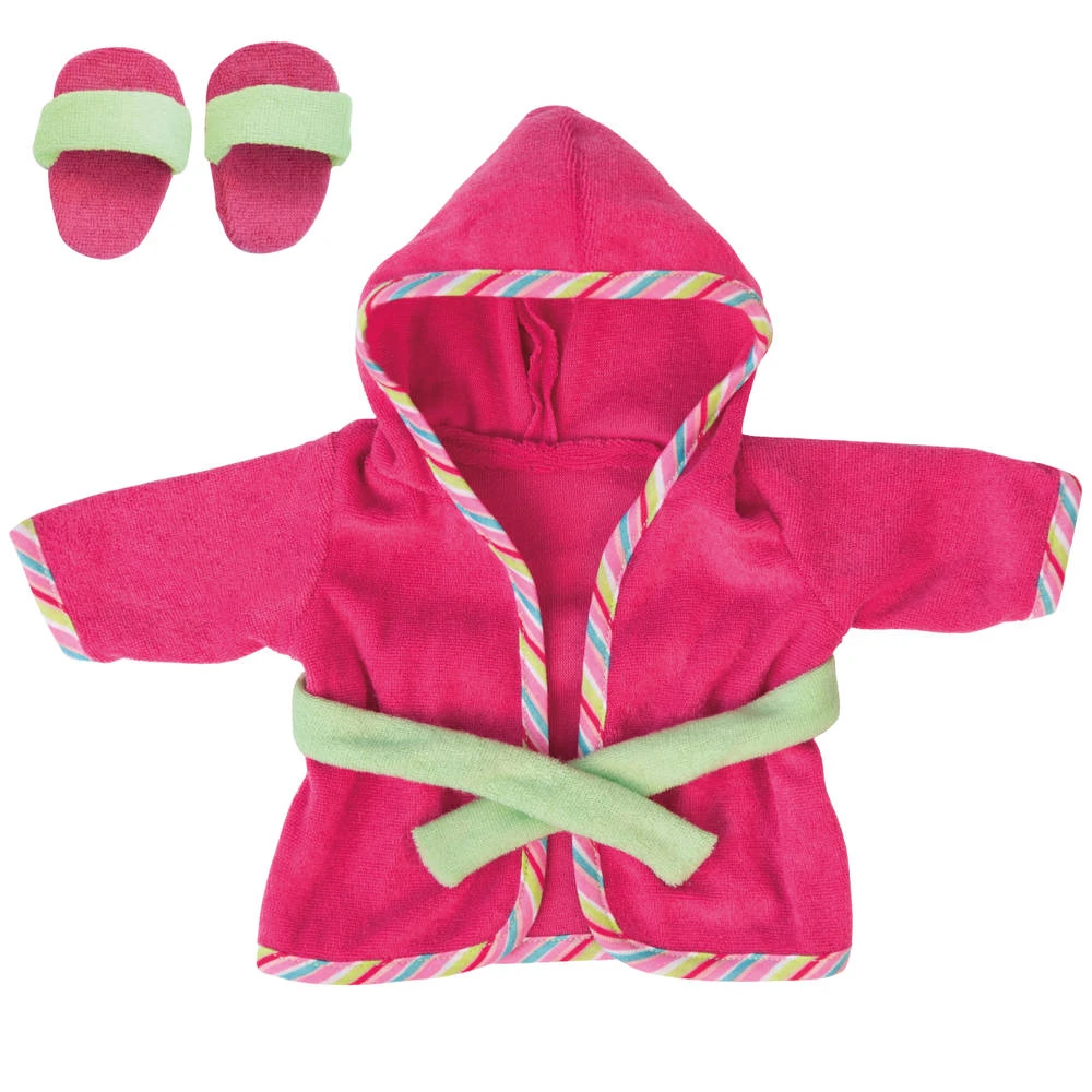 No Brand Deluxe Poppen Badjas