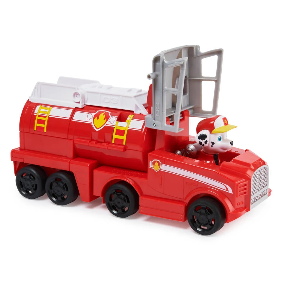 SPIN MASTER PAW Patrol Big Truck Pups Deluxe Vehicle Marshall - Afbeelding 4