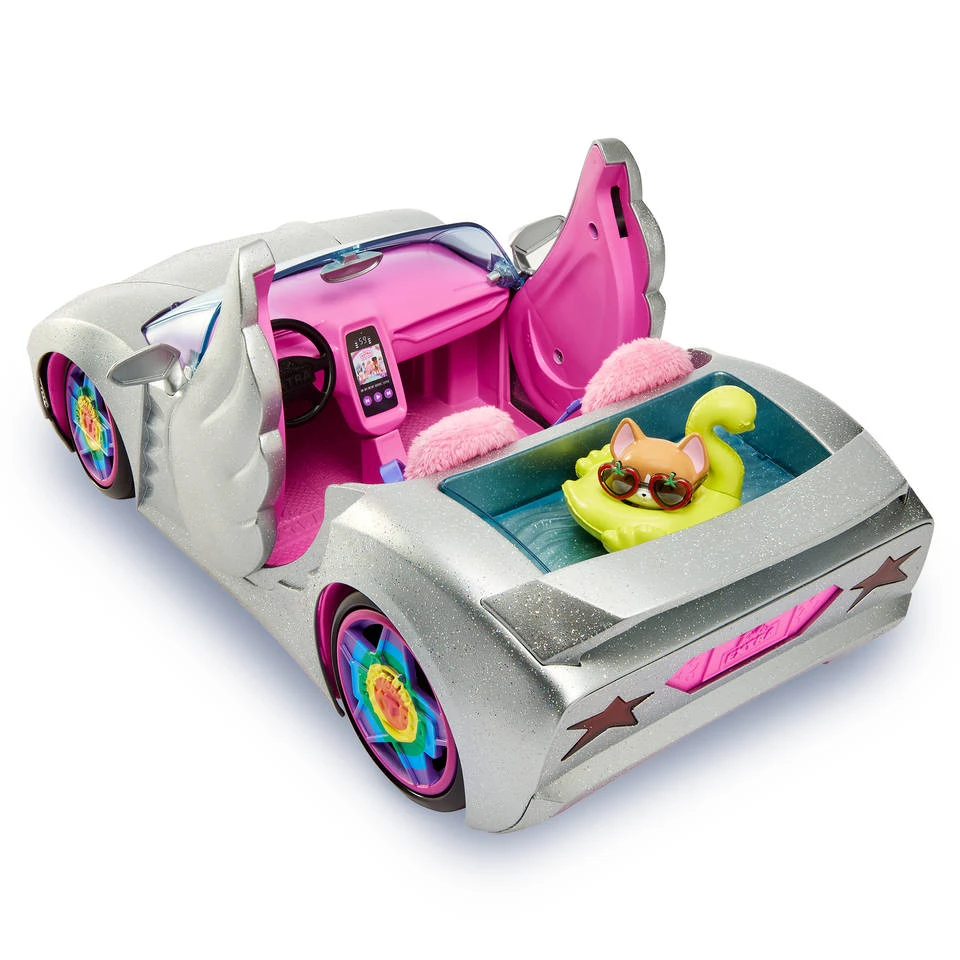 Barbie Extra Auto Met Met Rollende Wielen - Afbeelding 6