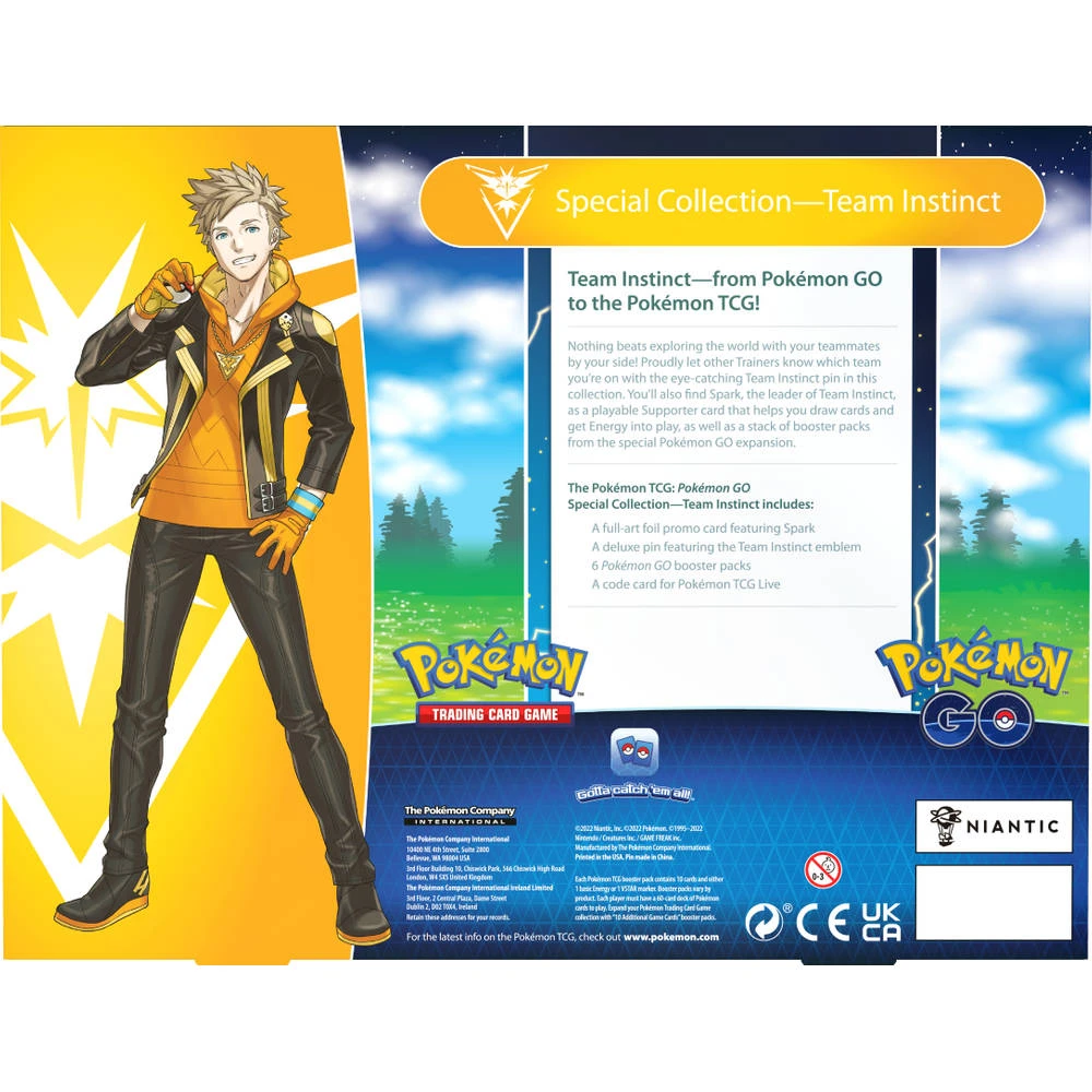 ASMODEE Pokémon GO TCG Special Team Collection Instinct - Afbeelding 3