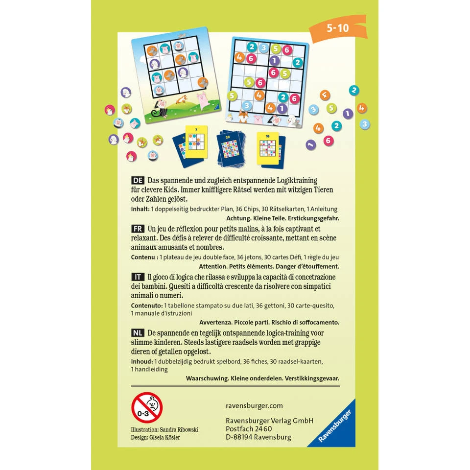 Ravensburger Kids Sudoku - Afbeelding 4