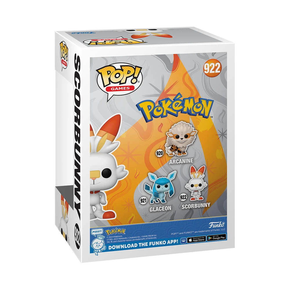 Funko Pop! Figuur Pokémon Scorbunny - Afbeelding 3