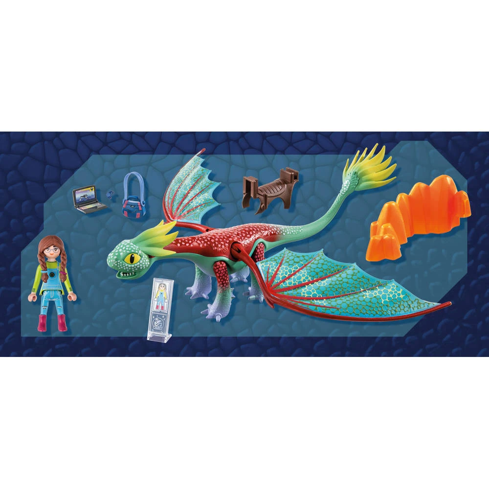 PLAYMOBIL Dragons: The Nine Realms Feathers & Alex 71083 - Afbeelding 4