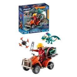 PLAYMOBIL Dragons: The Nine Realms Icaris Quad & Phil 71085