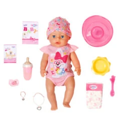 BABY Born Magic Girl Meisjespop Blauwe Ogen - 43 Cm