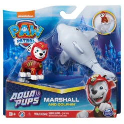 SPIN MASTER PAW Patrol Aqua Pups Speelfigurenset Met Marshall En Dolphin