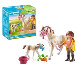 PLAYMOBIL Country Paard Met Veulen 71243