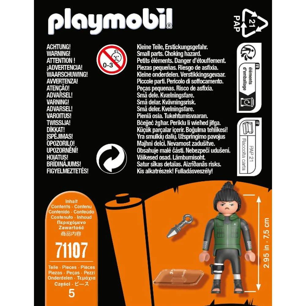 PLAYMOBIL Naruto Shippuden Shikamaru 71107 - Afbeelding 5