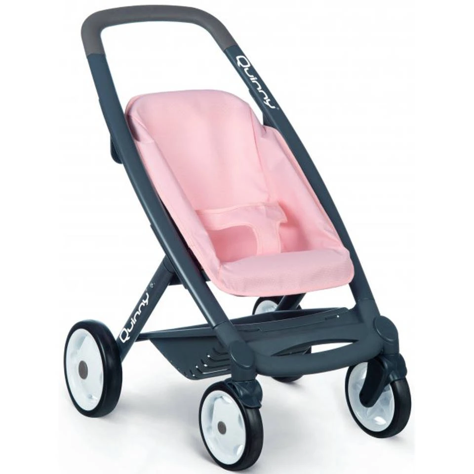 Smoby Maxi Cosi En Quinny 3 In 1 Poppenwagen - Roze - Afbeelding 2