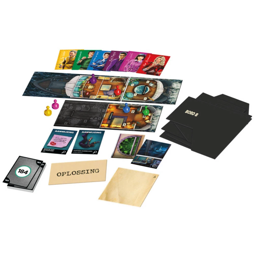 Hasbro Gaming Cluedo Sabotage Op Zee - Afbeelding 3