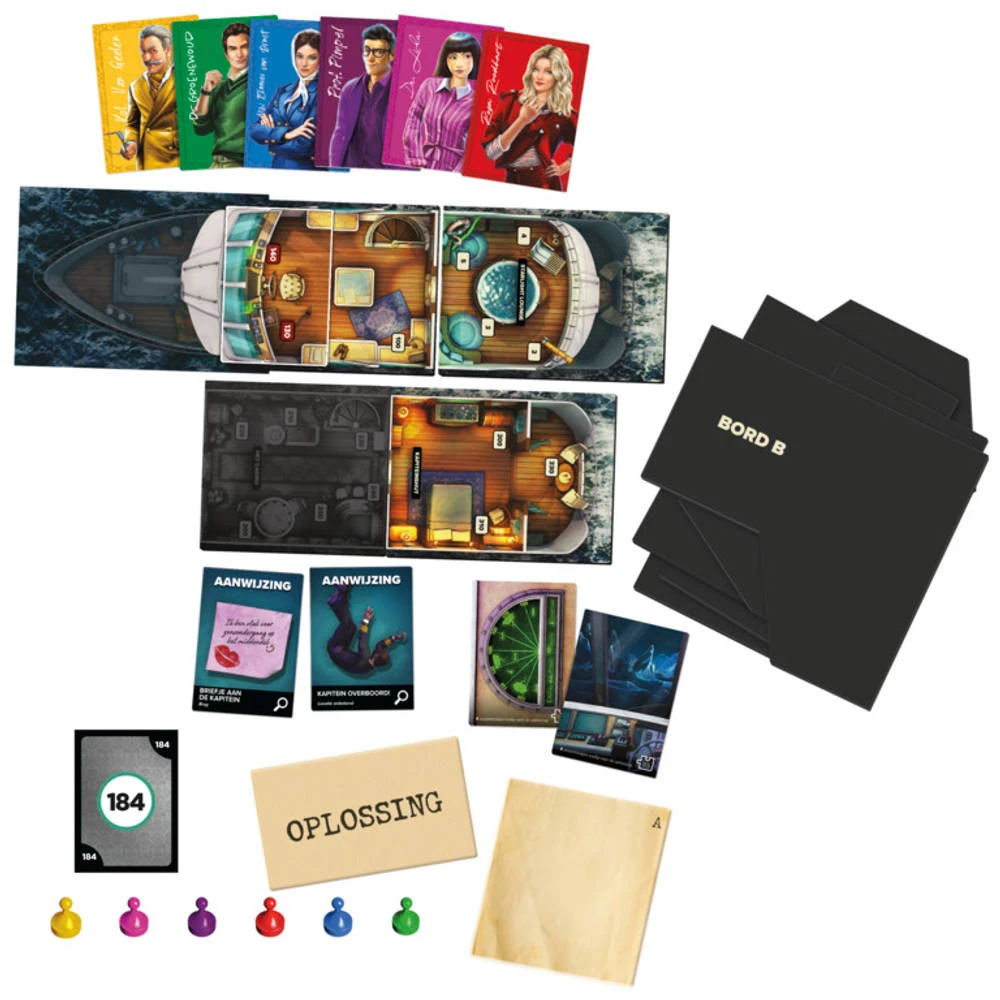 Hasbro Gaming Cluedo Sabotage Op Zee - Afbeelding 4
