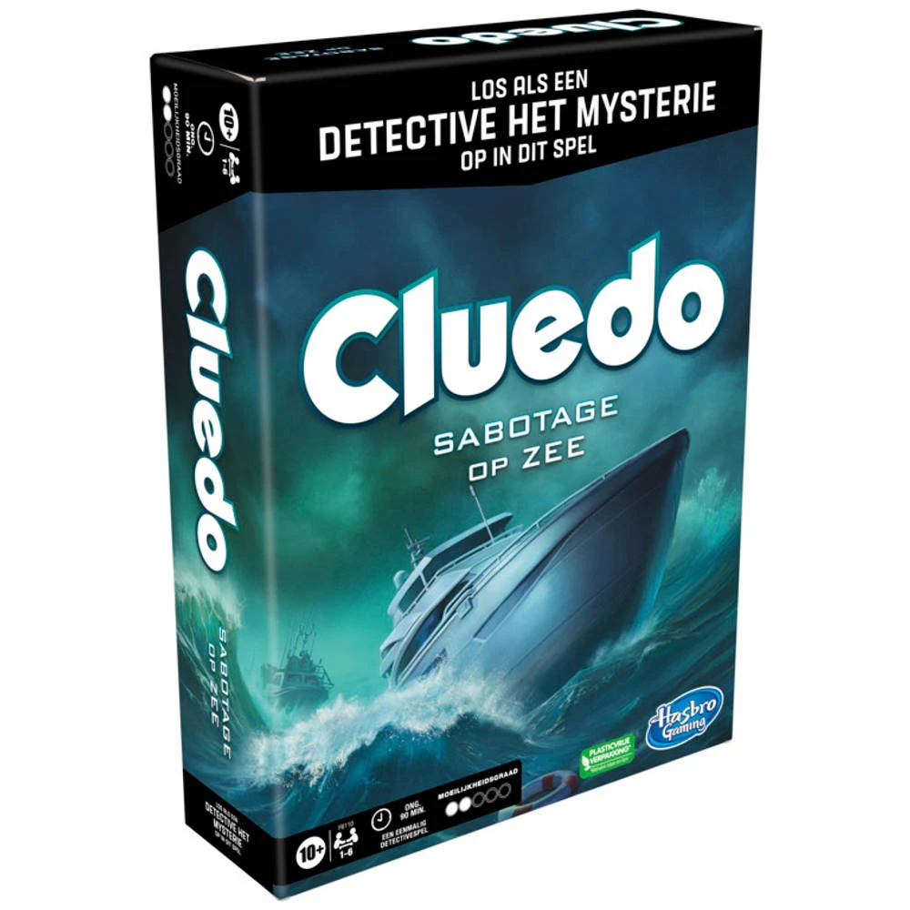 Hasbro Gaming Cluedo Sabotage Op Zee - Afbeelding 2