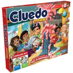 Hasbro Gaming Cluedo Junior 2-in-1 Detectivespel