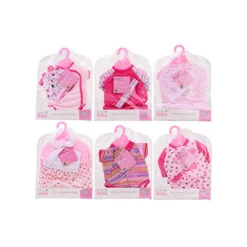 Johntoy Baby Rose Poppenkleren Op Hanger - 40-45 Cm