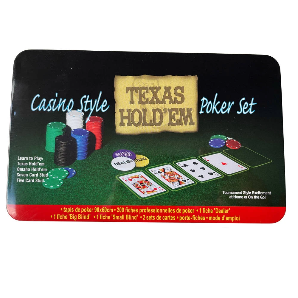 Johntoy Poker Chips In Tin Box Set - Afbeelding 2