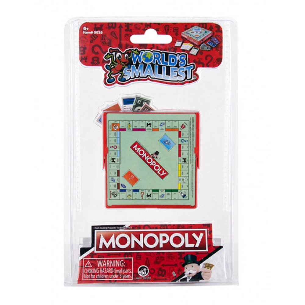 No Brand World's Smallest Monopoly - Afbeelding 2