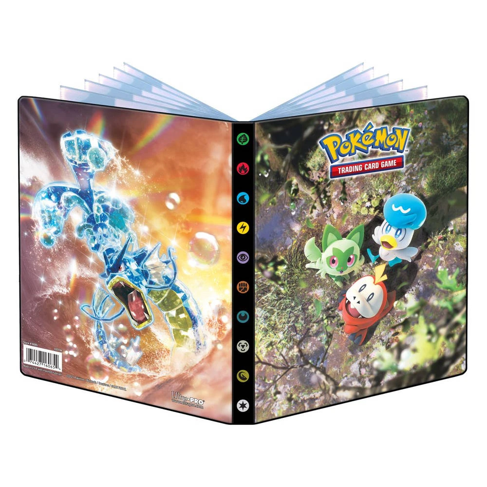 ASMODEE Pokémon TCG Scarlet & Violet 4-pocket Portfolio - Afbeelding 2
